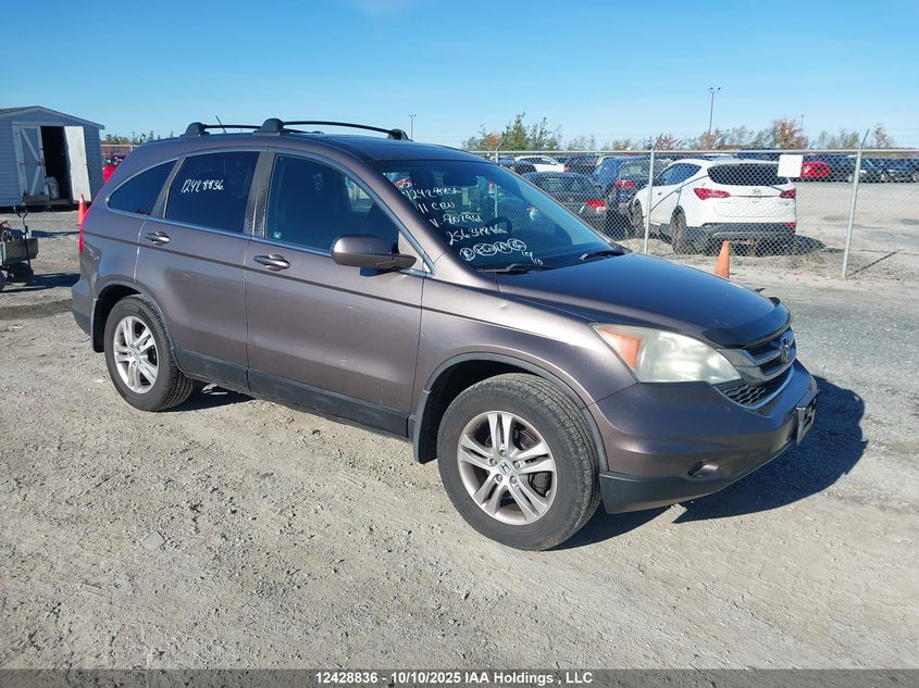 5J6RE4H55BL802961 2011 Honda Cr-V Ex auction photo 1