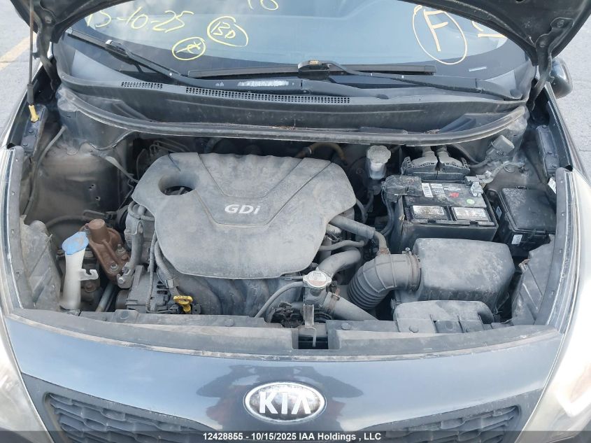 2013 Kia Rio VIN: KNADM4A36D6224346 Lot: 12428855