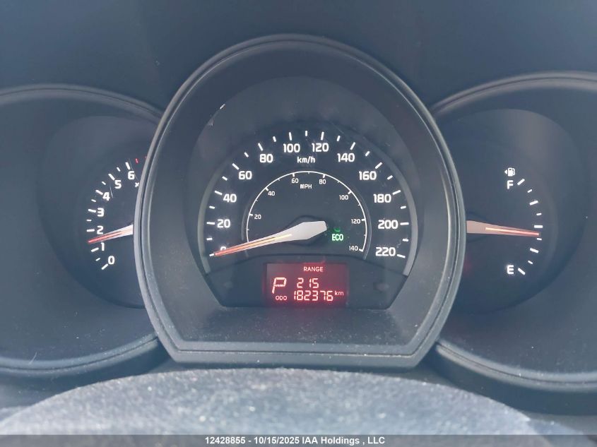 2013 Kia Rio VIN: KNADM4A36D6224346 Lot: 12428855