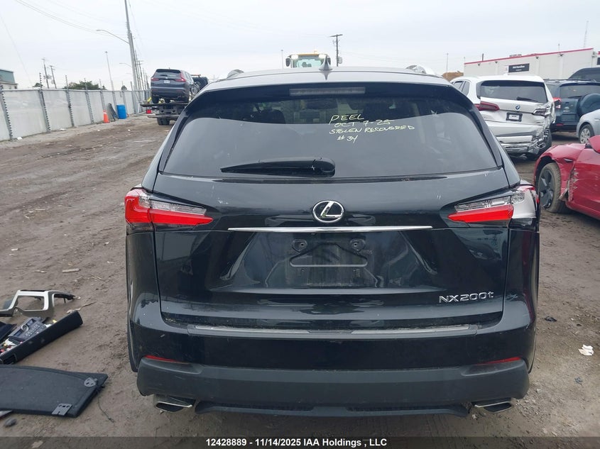 2016 Lexus Nx 200T/Base/F Sport VIN: JTJBARBZ1G2084587 Lot: 12428889