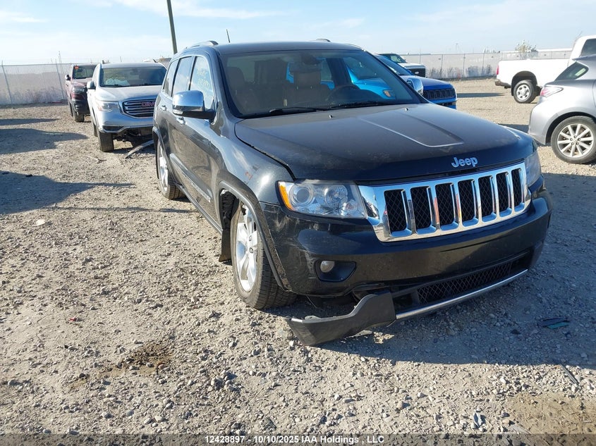 1C4RJFCT8CC154598 2012 Jeep Grand Cherokee Overland auction photo 1