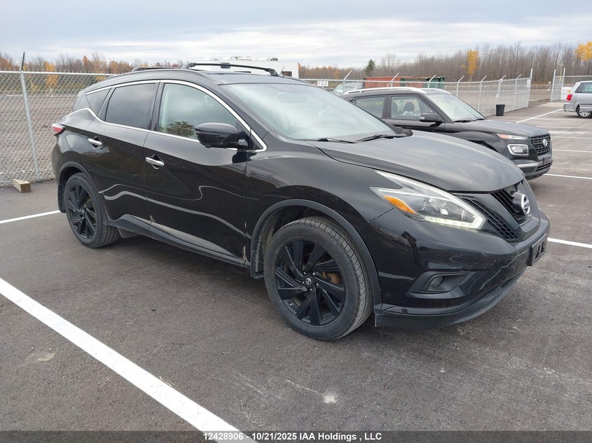 5N1AZ2MH0JN133458 2018 Nissan Murano Midnight Edition/Platinum/Sl/Sv auction photo 1