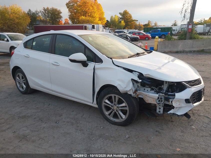 3G1BE6SM3JS651073 2018 Chevrolet Cruze Lt auction photo 1