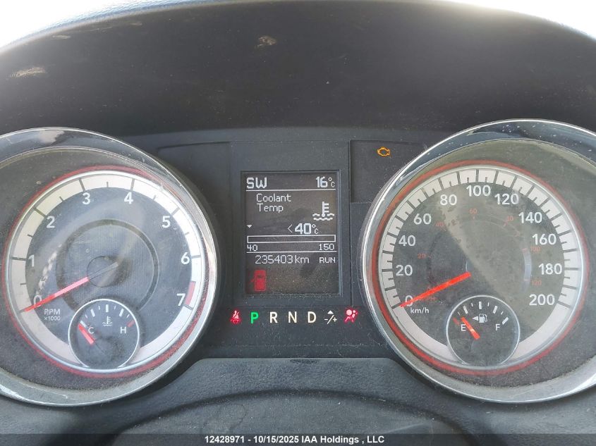 2013 Dodge Grand Caravan R/T VIN: 2C4RDGEG6DR740335 Lot: 12428971