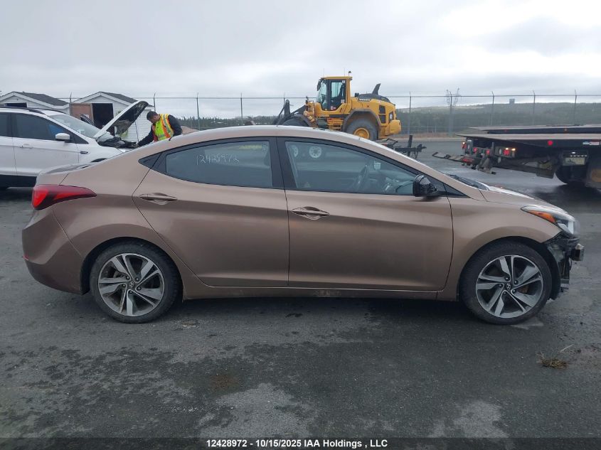 2015 Hyundai Elantra Se/Sport/Limited VIN: KMHDH4AH1FU288548 Lot: 12428972