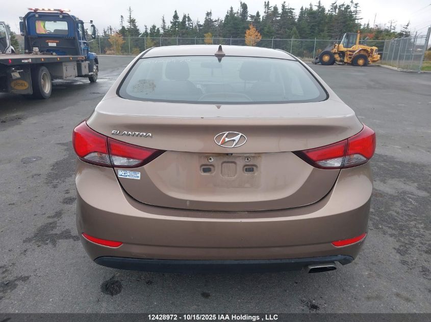 2015 Hyundai Elantra Se/Sport/Limited VIN: KMHDH4AH1FU288548 Lot: 12428972