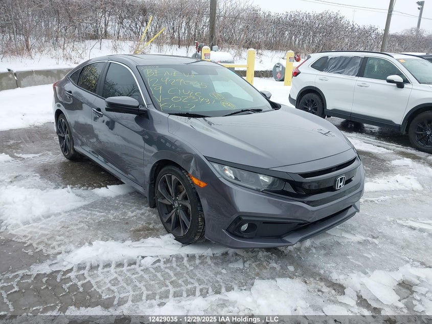 2HGFC2F85KH023431 2019 Honda Civic Sport auction photo 1