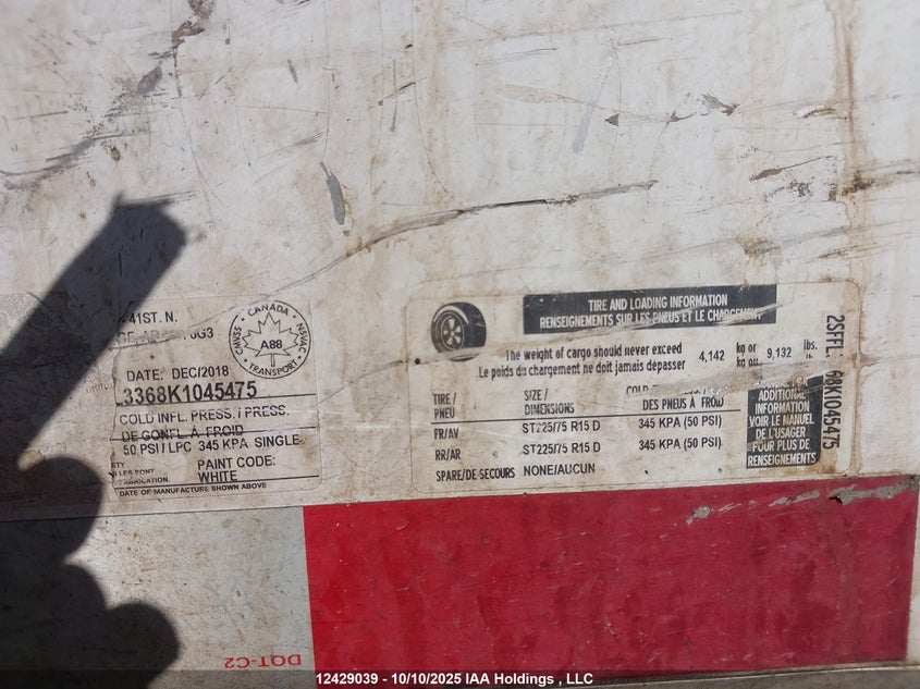 2SFFL3368K1045475 2019   photo no. 9