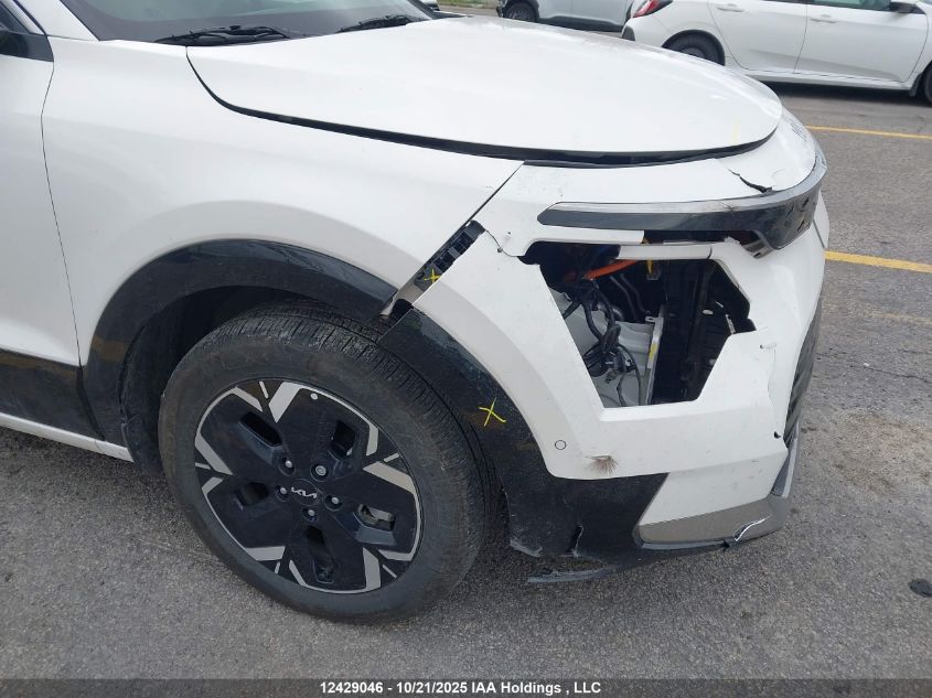 2025 Kia Niro Ev Wave/Wave W/Snow White Pearl Grey Exterior VIN: KNDCT3L18S5134755 Lot: 12429046