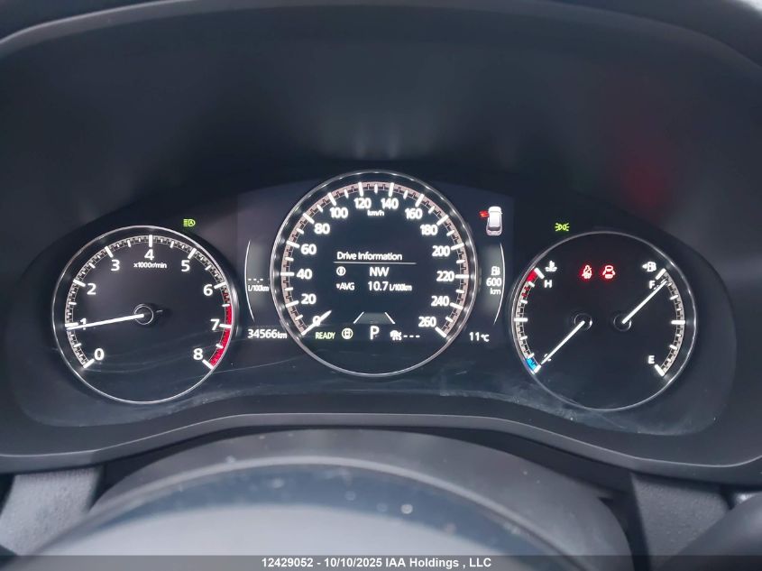 2025 Mazda Cx-70 Gs-L VIN: JM3KJCHD4S1110648 Lot: 12429052