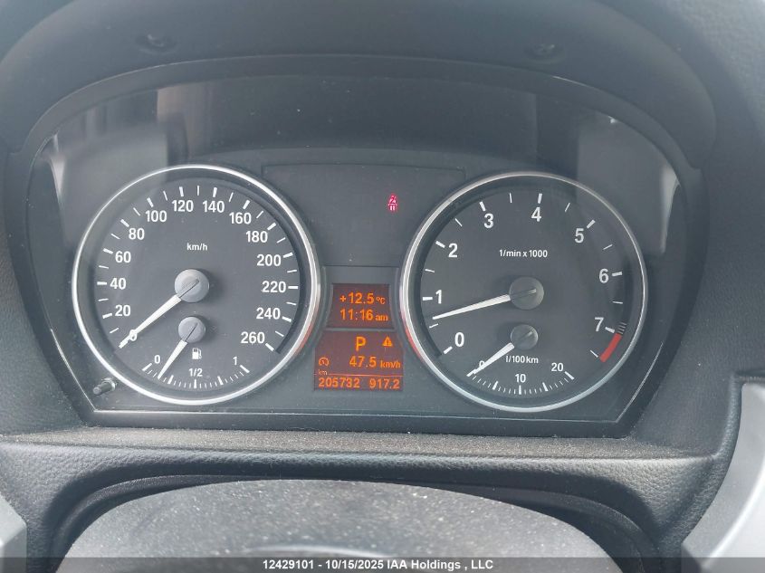 2007 BMW 328 Xi VIN: WBAVC93527K032761 Lot: 12429101