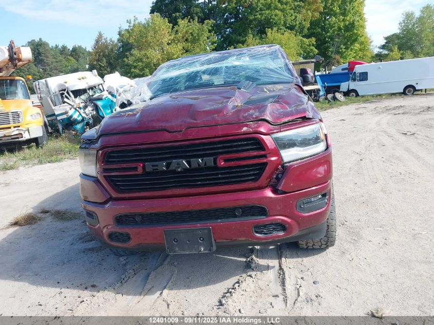 2020 Ram 1500 Rebel VIN: 1C6SRFLT0LN205050 Lot: 12401009X