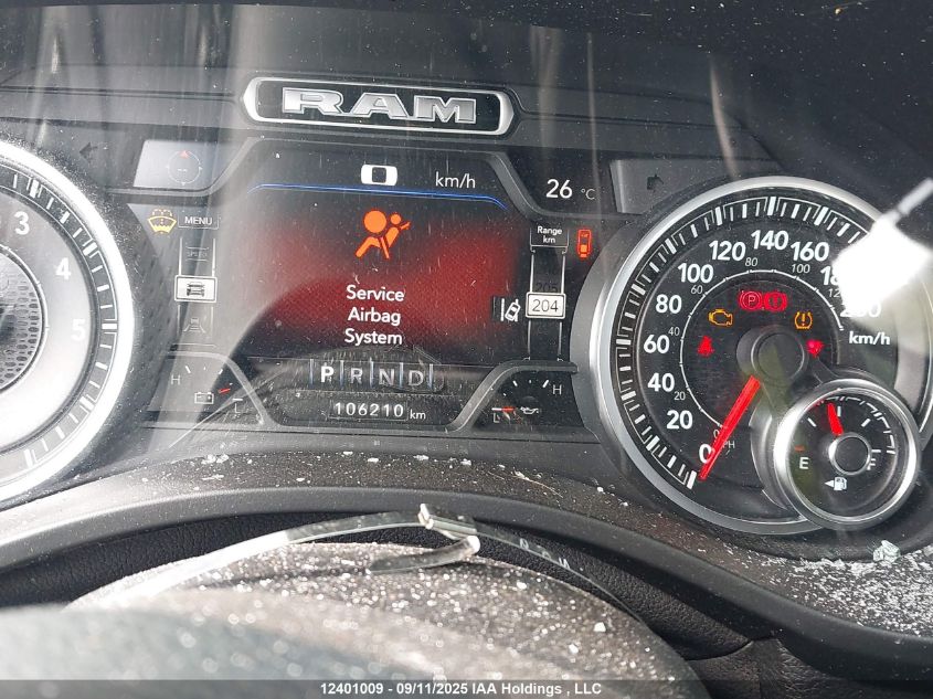 2020 Ram 1500 Rebel VIN: 1C6SRFLT0LN205050 Lot: 12401009X