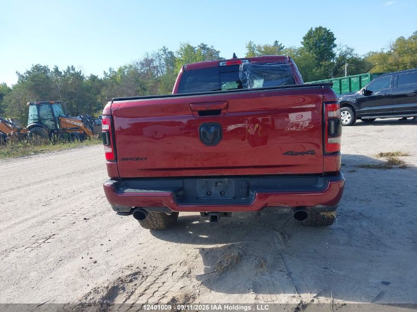 2020 Ram 1500 Rebel VIN: 1C6SRFLT0LN205050 Lot: 12401009X