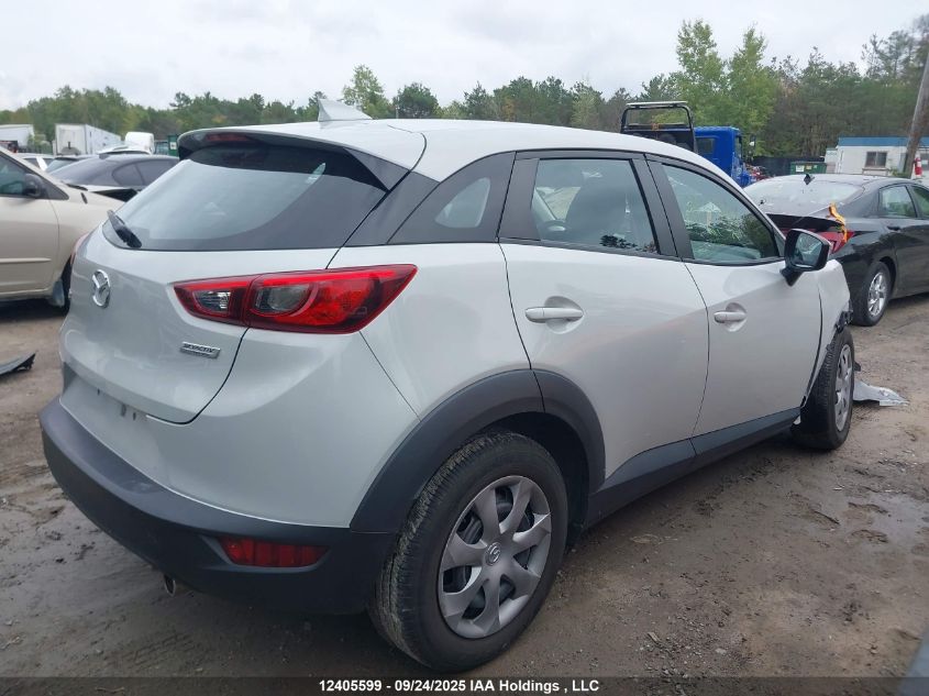 2020 Mazda Cx-3 Gx VIN: JM1DKDB72L1465679 Lot: 12405599X