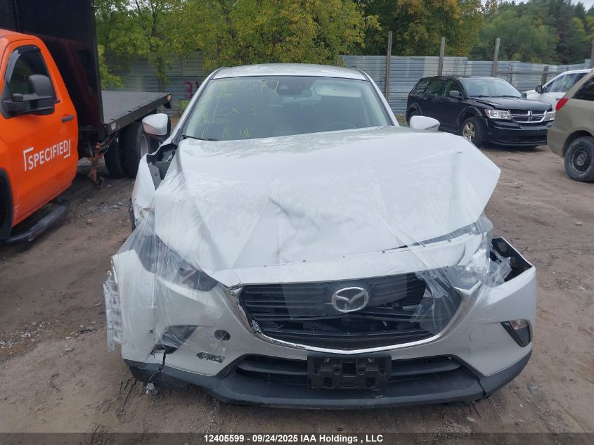 2020 Mazda Cx-3 Gx VIN: JM1DKDB72L1465679 Lot: 12405599X