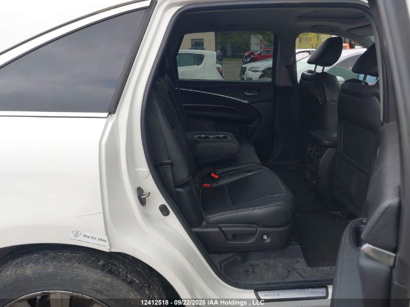 2015 Acura Mdx Navigation Package VIN: 5FRYD4H4XFB502724 Lot: 12412518X