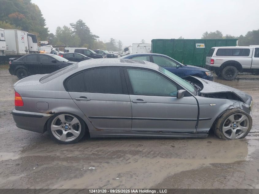 2005 BMW 325I VIN: WBAEV33485KX09338 Lot: 12413120X