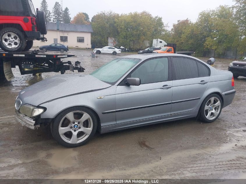 2005 BMW 325I VIN: WBAEV33485KX09338 Lot: 12413120X