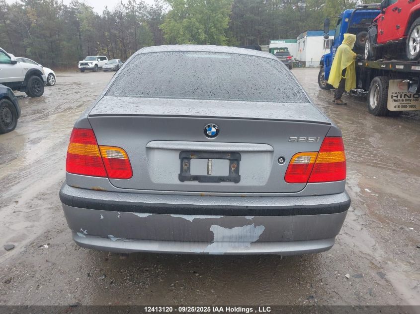 2005 BMW 325I VIN: WBAEV33485KX09338 Lot: 12413120X