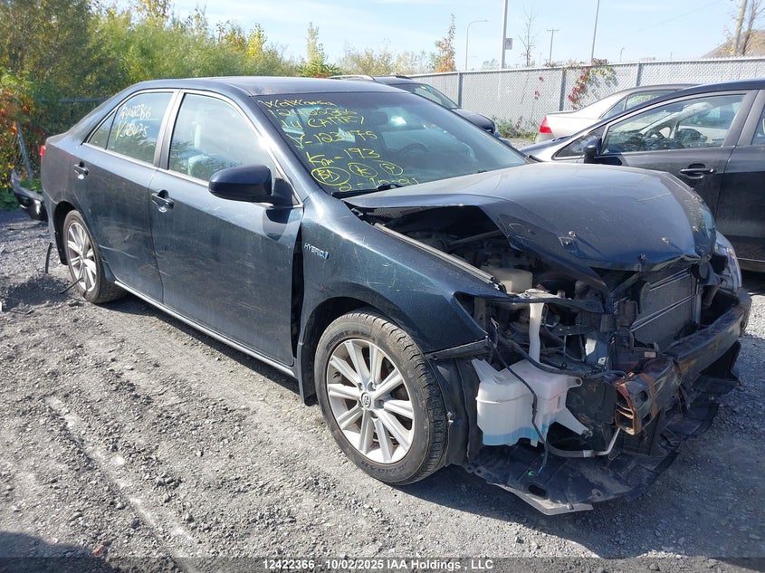 4T1BD1FK3EU123475 2014 Toyota Camry Hybrid Xle auction photo 1