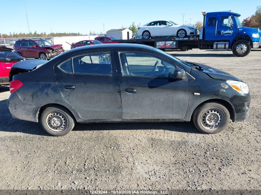 2017 Mitsubishi Mirage G4 Es VIN: ML32F3FJ5HHF11554 Lot: 12429244