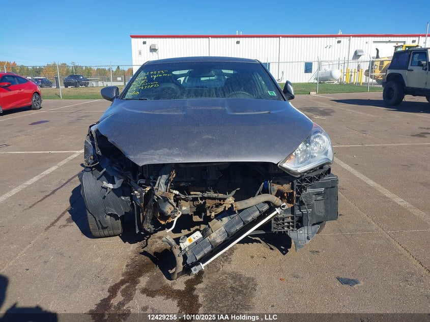 2013 Hyundai Veloster Tech VIN: KMHTC6AD6DU143280 Lot: 12429255