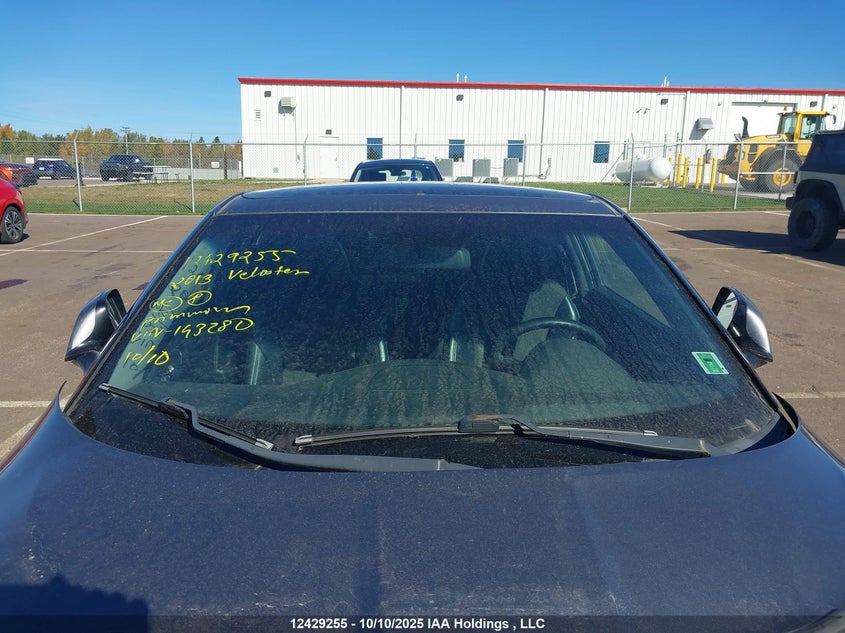 2013 Hyundai Veloster Tech VIN: KMHTC6AD6DU143280 Lot: 12429255