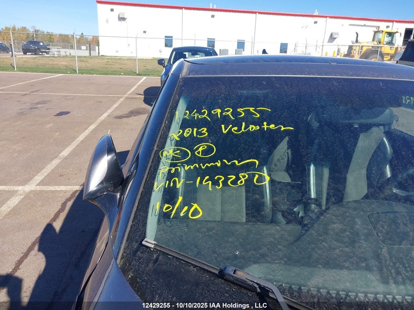 2013 Hyundai Veloster Tech VIN: KMHTC6AD6DU143280 Lot: 12429255