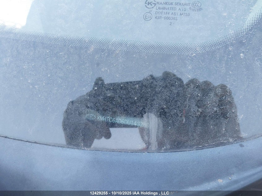 2013 Hyundai Veloster Tech VIN: KMHTC6AD6DU143280 Lot: 12429255