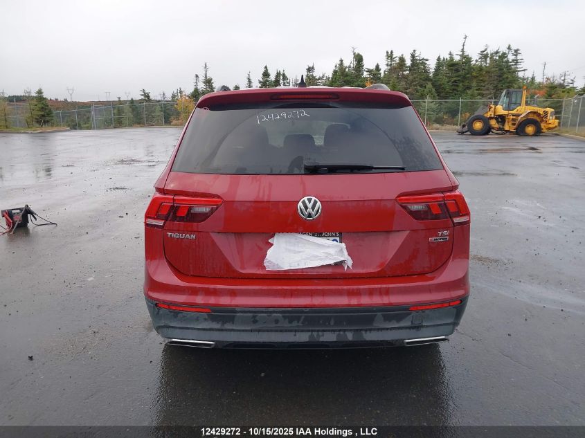 2018 Volkswagen Tiguan S VIN: 3VV0B7AX2JM045214 Lot: 12429272