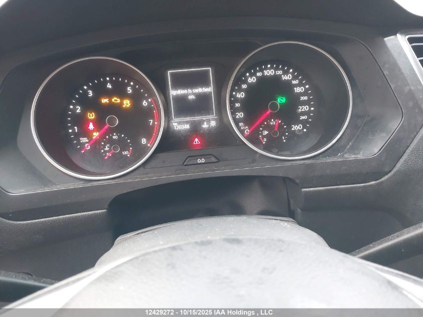 2018 Volkswagen Tiguan S VIN: 3VV0B7AX2JM045214 Lot: 12429272