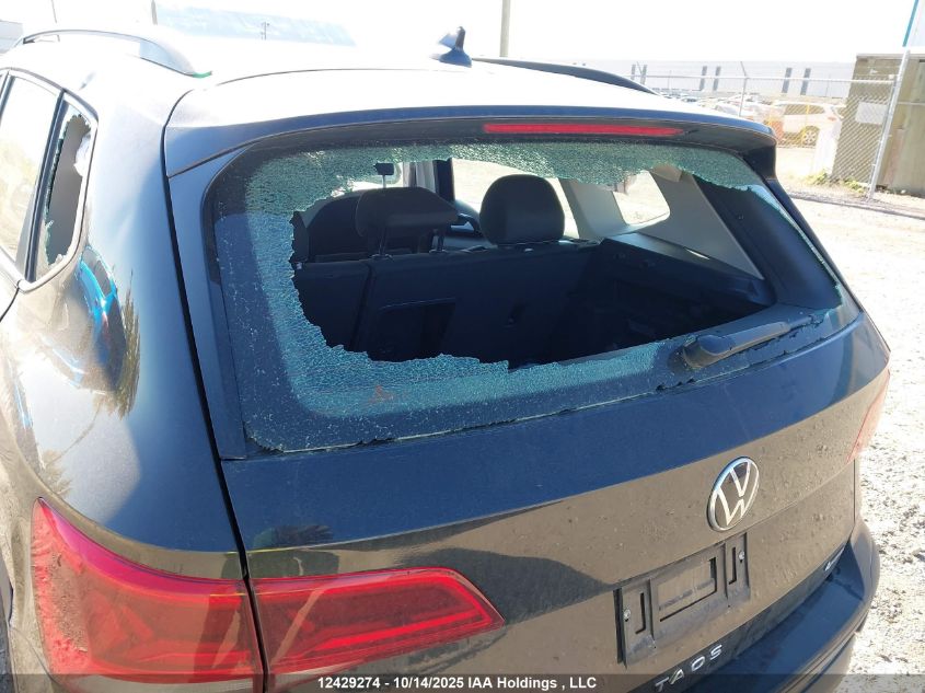 2024 Volkswagen Taos Trendline VIN: 3VVGX7B27RM093726 Lot: 12429274