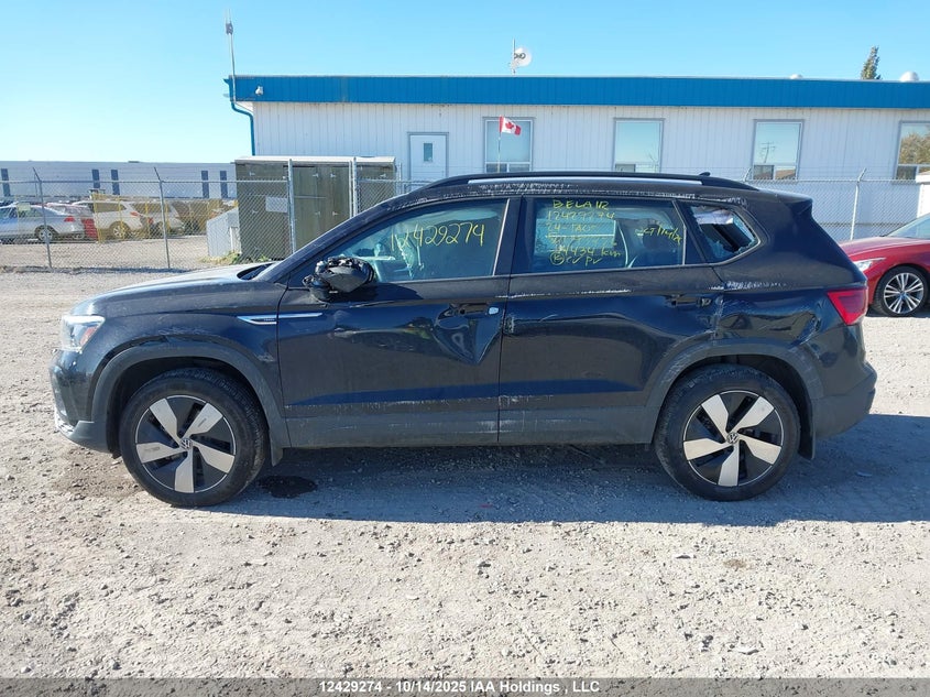 2024 Volkswagen Taos Trendline VIN: 3VVGX7B27RM093726 Lot: 12429274
