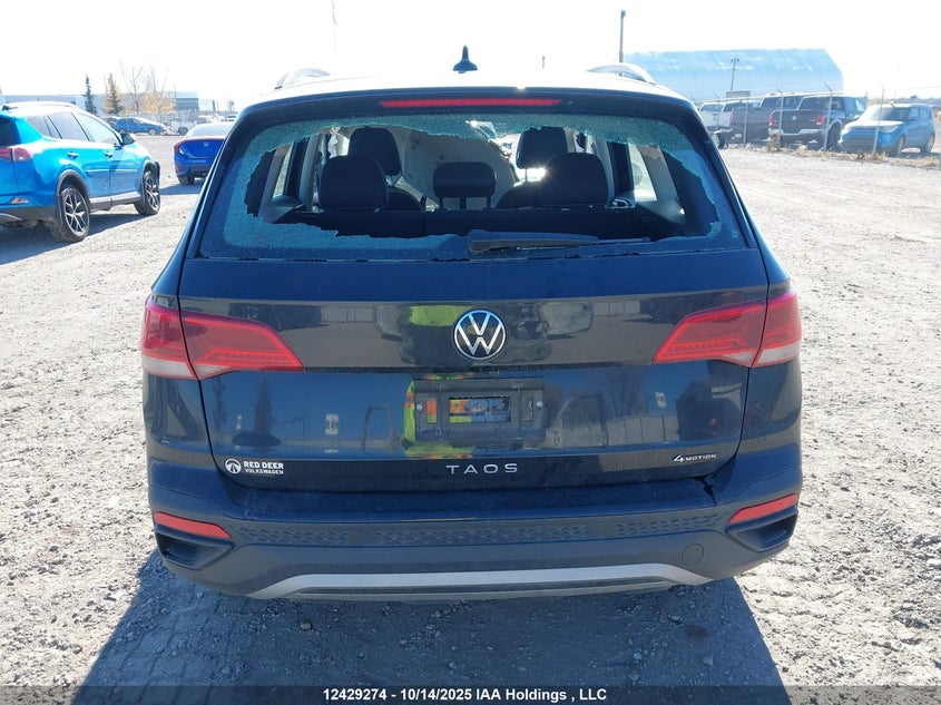 2024 Volkswagen Taos Trendline VIN: 3VVGX7B27RM093726 Lot: 12429274