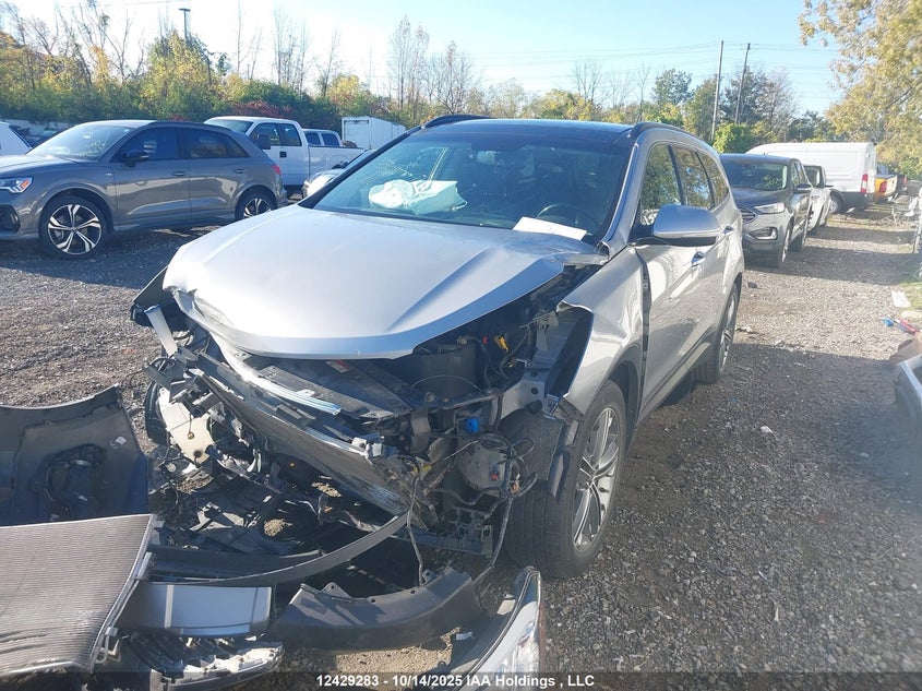 KM8SNDHFXFU109346 2015 HYUNDAI SANTA FE photo no. 2