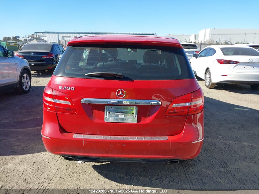 2014 Mercedes-Benz B250 VIN: WDDMH4EBXEJ192692 Lot: 12429286
