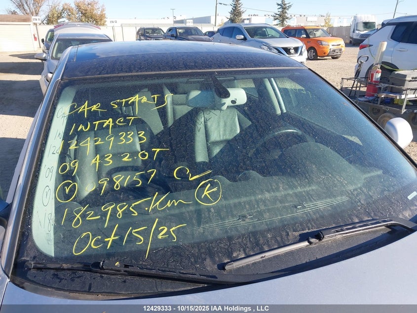 2009 Audi A3 2.0T Quattro VIN: WAUKF68P49A098157 Lot: 12429333