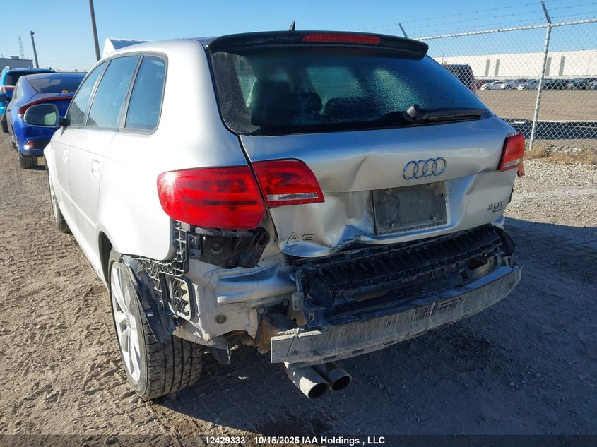 2009 Audi A3 2.0T Quattro VIN: WAUKF68P49A098157 Lot: 12429333