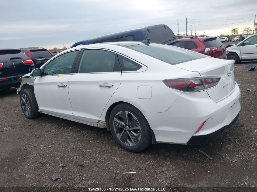 2019 Hyundai Sonata Hybrid Ultimate VIN: KMHE34L31KA091864 Lot: 12429353