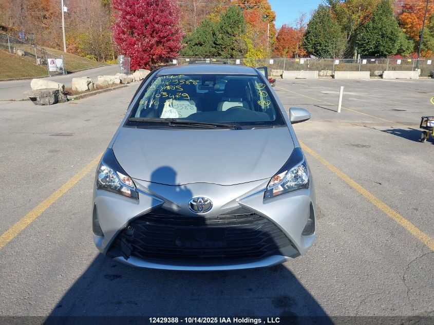 2019 Toyota Yaris VIN: VNKKTUD35KA103429 Lot: 12429388