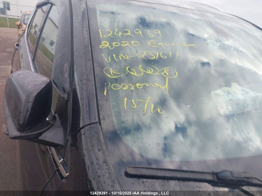 2020 Chevrolet Equinox Lt VIN: 2GNAXVEX6L6237677 Lot: 12429391