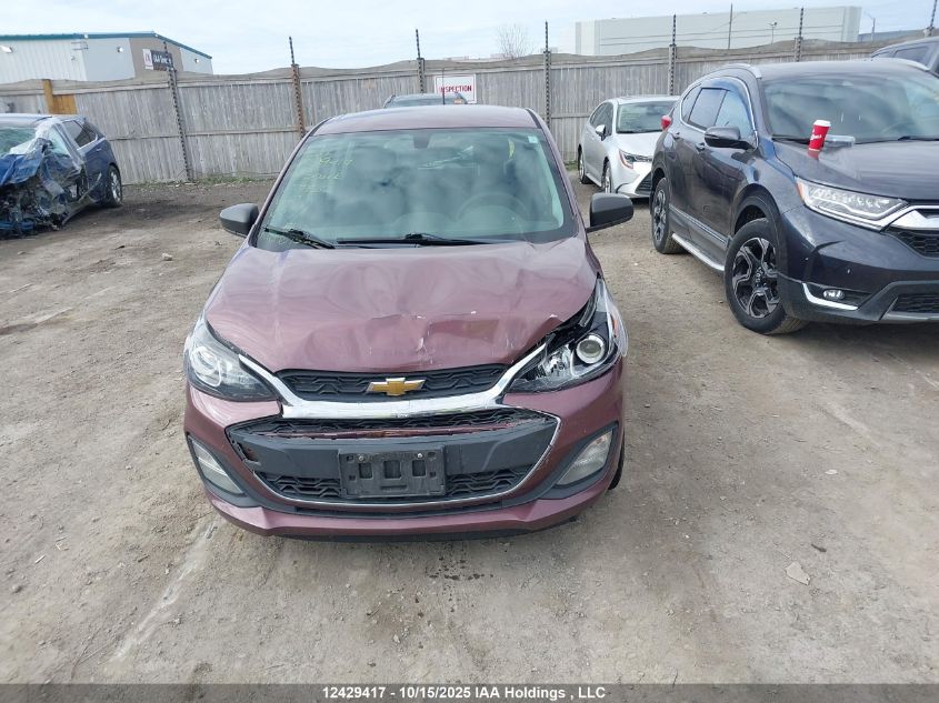 2019 Chevrolet Spark Ls VIN: KL8CB6SA5KC771502 Lot: 12429417