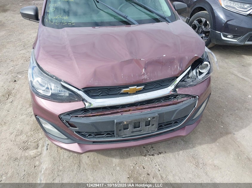 2019 Chevrolet Spark Ls VIN: KL8CB6SA5KC771502 Lot: 12429417