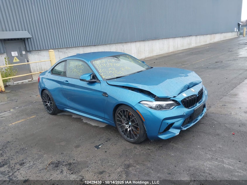 WBS2U7C0XL7D90565 2020 BMW M2 Competition auction photo 1