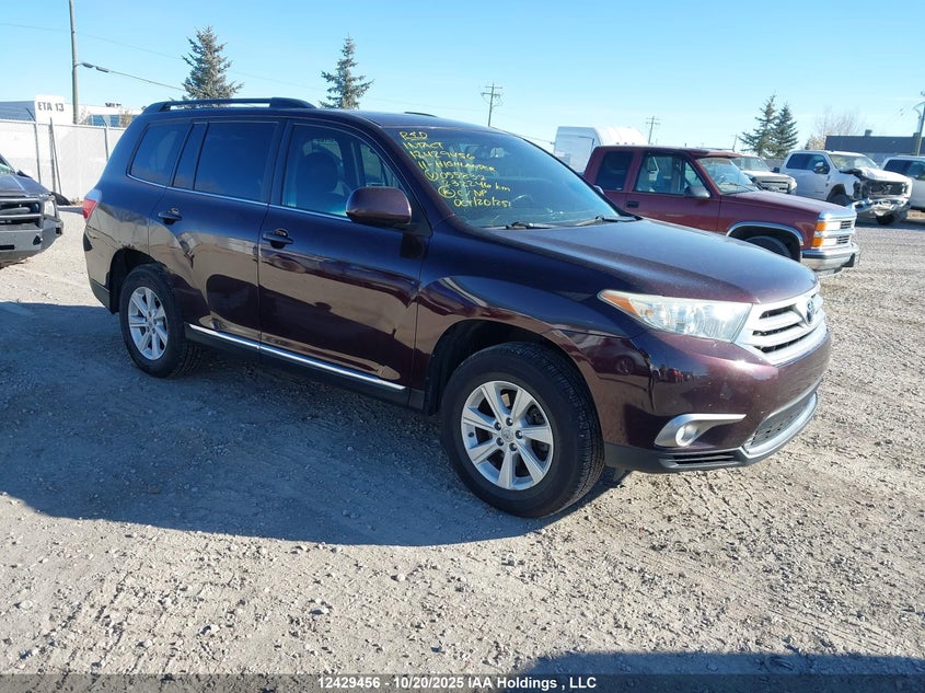 2011 Toyota Highlander Se VIN: 5TDBK3EH6BS055832 Lot: 12429456