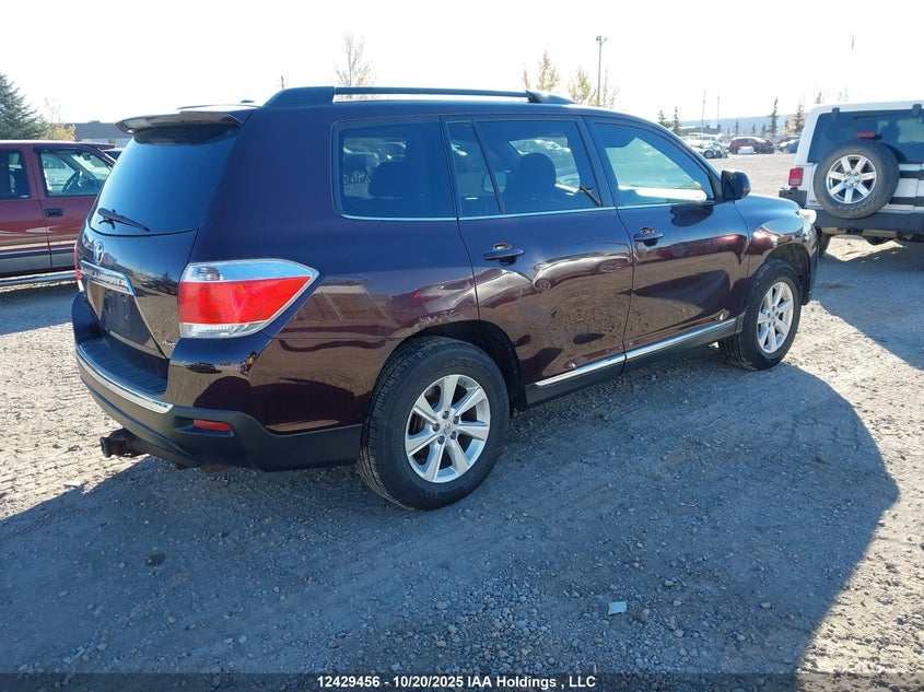 2011 Toyota Highlander Se VIN: 5TDBK3EH6BS055832 Lot: 12429456