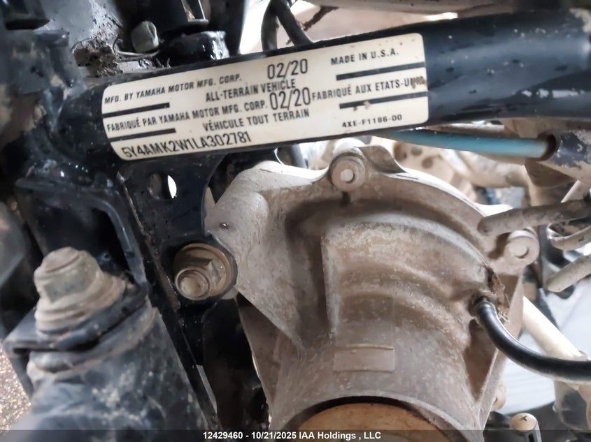 5Y4AMK2W1LA302781 2020 YAMAHA YFM photo no. 14