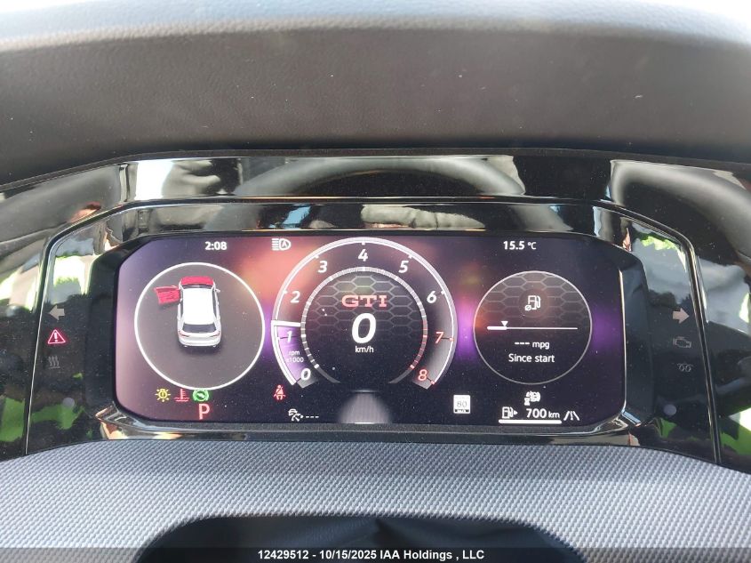 2025 Volkswagen Gti Autobahn VIN: WVWRA7CD6SW211537 Lot: 12429512