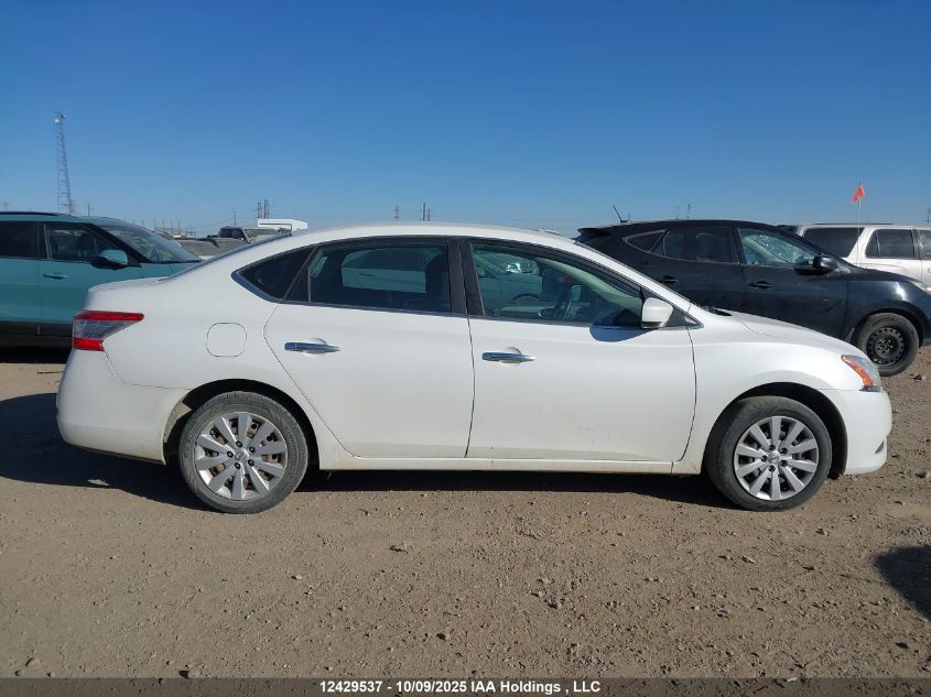 2015 Nissan Sentra S/Sv/Sr/Sl VIN: 3N1AB7AP8FL651460 Lot: 12429537